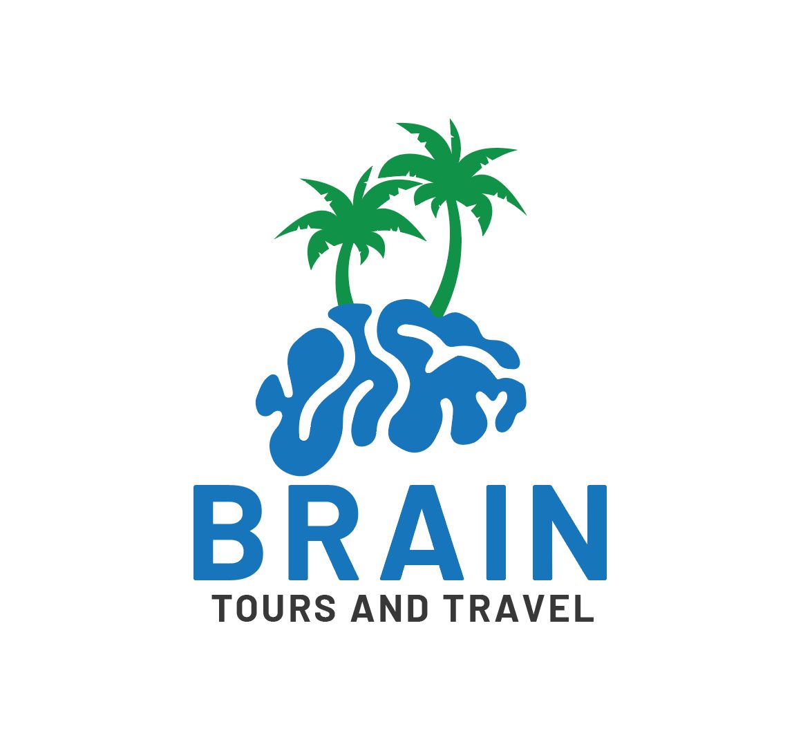 Brain Tour Travel Logo
